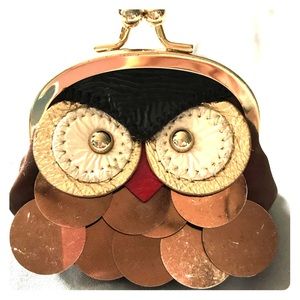 Kate Spade owl coin purse